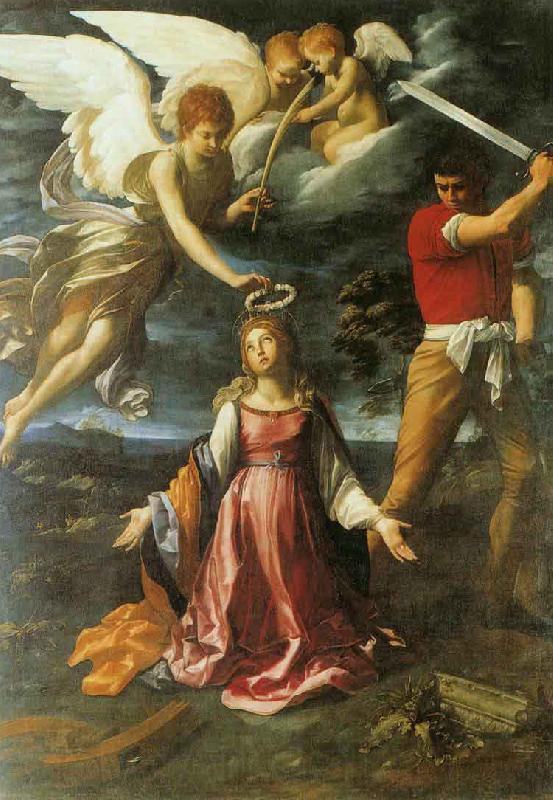 Guido Reni The Martyrdom of St Catherine of Alexandria Germany oil painting art